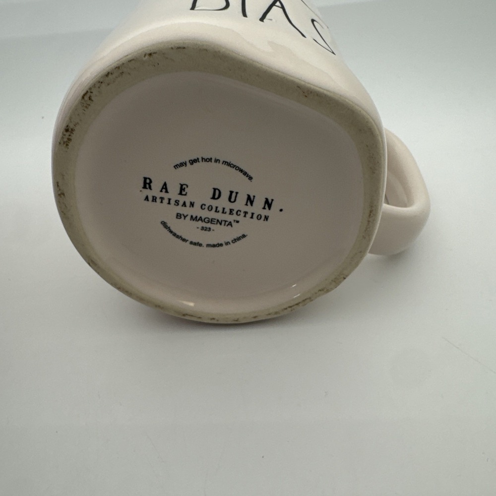 Rae Dunn Light Pink Mug Artesian Collection 'BUENOS DIAS' Good Morning Spanish - Picture 6 of 8